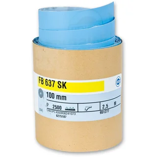 Slipepapir M/Lim 100 mm x 2.5M K800