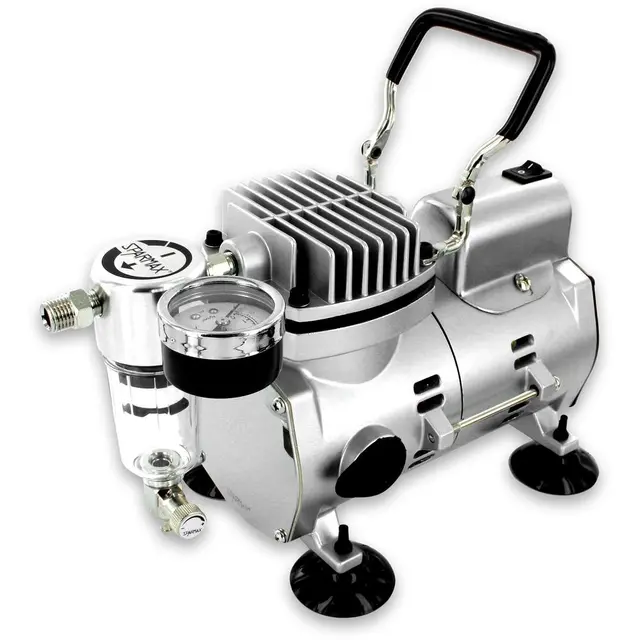 Airbrush kompressor - Sparmax Kvalitetskompressor 