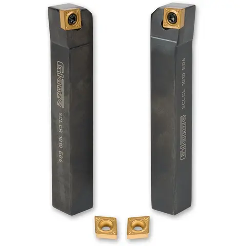 Glanze H&amp;V dreieverkt&#248;y med vendebits 10 mm. stamme. Kommer med 4 bits.