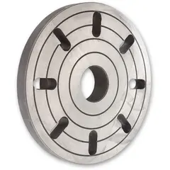 Planskive for CS4 metalldreiebenk. 178 mm Diameter.