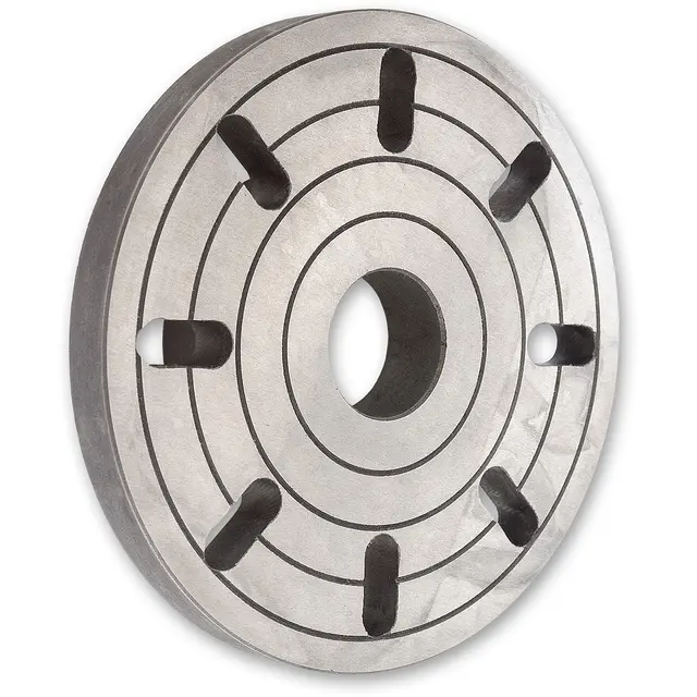 Planskive for CS4 metalldreiebenk. 178 mm Diameter. 