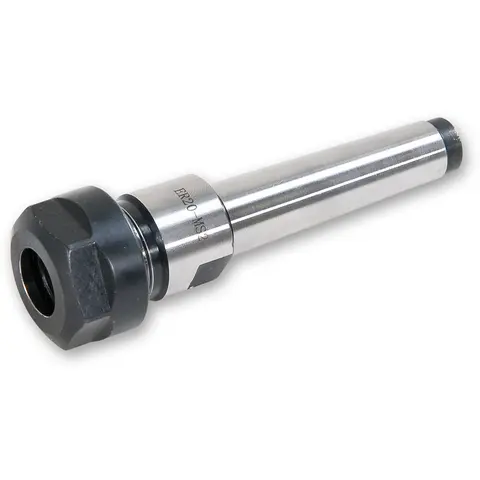 ER20/MK2 verkt&#248;ystamme med mutter For fresemaskiner med 10 mm dragbolt