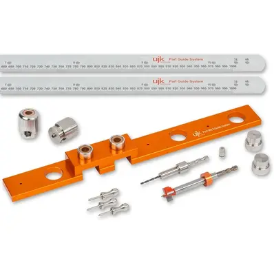 Ujk Parf Guide System Mk II Lag eget hull-rutemønster arbeidsbord 