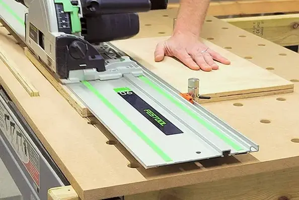 Ujk Parf Guide System Mk II Lag eget hull-rutemønster arbeidsbord 