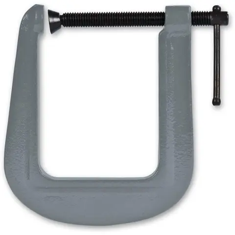 G-clamp - Deep throat - 75x120 mm