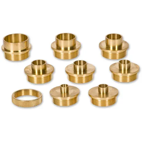 Styrehylse sett 10-30mm 8stk Axminster