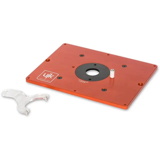 UJK 10MM ALU.INNLEGGSPLATE Axminster M/ UNIVERSAL BASE 
