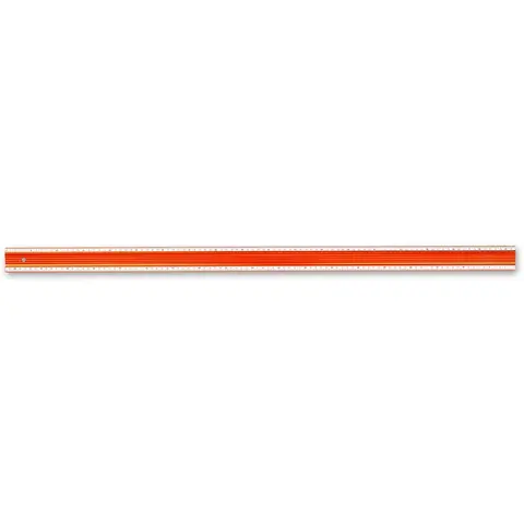 UJK 968mm. Linjal i Aluminium Maskinerte kanter