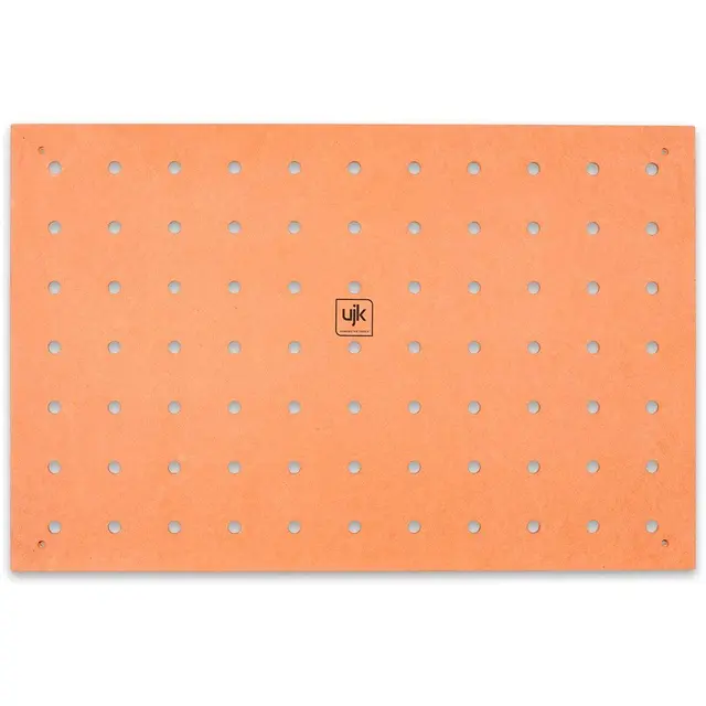 UJK Hullmønster Bordplate 1102 X 718mm. 11 X 7 hull 