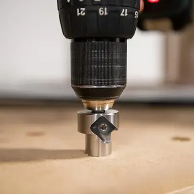 UJK 20mm Hulljusterer. Dobbeltfunksjon Kalibrerer til 20mm og forsenker 
