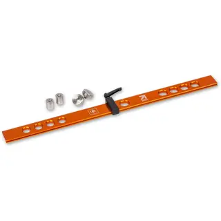 UJK Parf sytem anlegg og stopper 600mm 96mm hullsenter-avstand