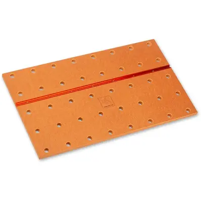 UJK Kompakt Plate til Systainer 8 x 5 Hull og 1 festeskinne 