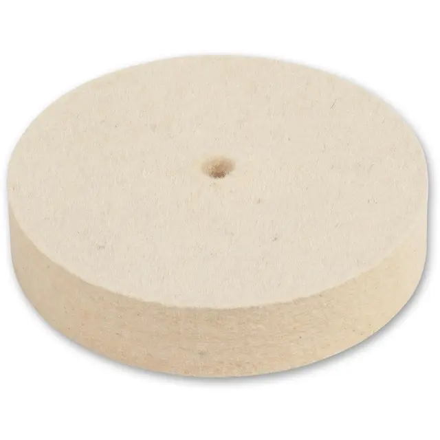 Poleringsmopp - Medium filt Ø100x20 mm 