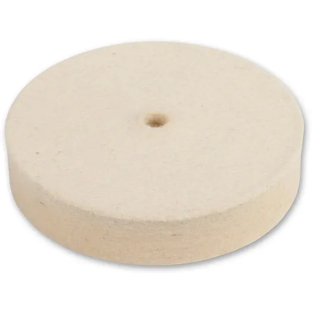 Poleringsmopp - Hard filt Ø100x20 mm 