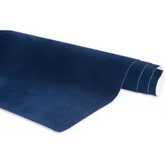 Fløyel, Selvklebende, Blå. 68X50 cm.