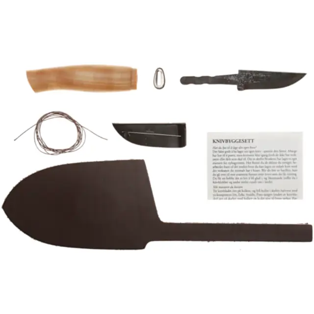 Byggesett 3 Spikkekniv Brusletto 