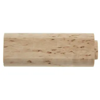Emne i masurbjørk 120x46x30 mm Brusletto