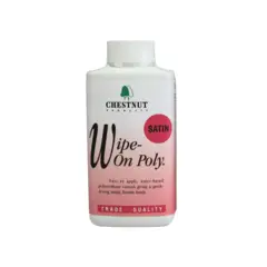 Chestnut Wipe-On Poly Satin 500 ml Påstrykkbar polyuretanlakk, satin