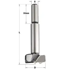 Kvistbor &#216; 25 mm - SP St&#229;l