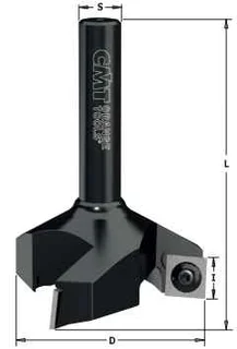 Overflateretter. CMT Ø60mm  Tange12mm