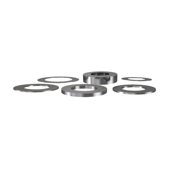 Avstandsstykke Ø14,7 × 3 mm Hull Ø8 mm 