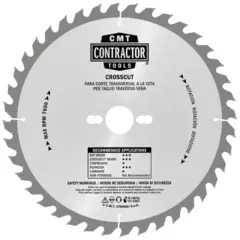 Sagblad Ø160×2,2×20 mm Z40 – 10-pk CMT K Contractor for tre