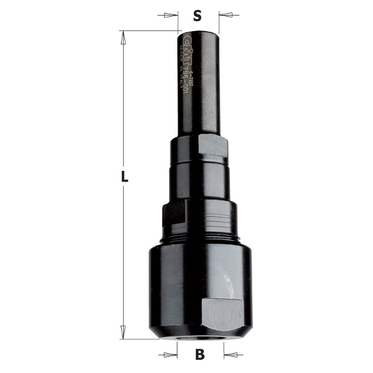 Frsestålforlenger 12/12mm - Cmt 