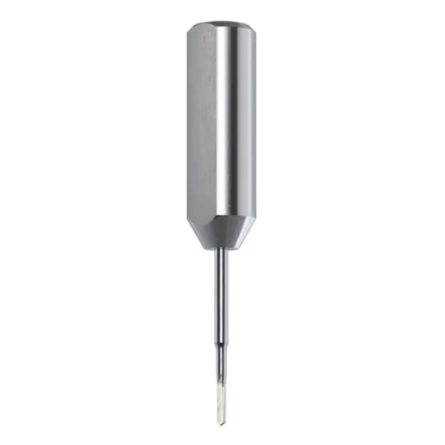 Dybelbor HM Ø1,3 mm – 2 skjær CMT – 10 mm tange, lengde 57,5 mm 
