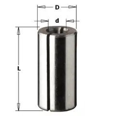 Foring Fra 12.7 (1/2") mm til 8 mm