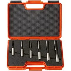 6-Pcs Mortising Bit Set Hss S=16 Rh Langhull borsett - 6 deler.