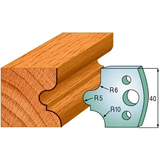 Standard Profilskjær Nr.012 2Stk. Kniver 40x4 mm SP