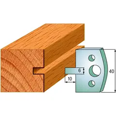 Standard Profilskj&#230;r Nr.016 2Stk. Kniver 40x4 mm SP