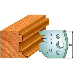 Standard Profilskj&#230;r Nr.026 2Stk. Kniver 40x4 mm SP