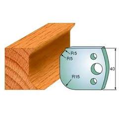 Standard Profilskj&#230;r Nr.060 2Stk. Kniver 40x4 mm SP
