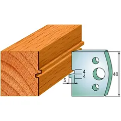 Standard Profilskjær Nr.074 2Stk. Kniver 40x4 mm SP