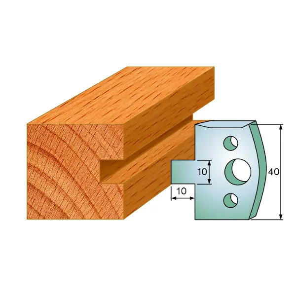 Standard Profilskjær Nr.091 2Stk. Kniver 40x4 mm SP 