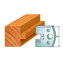 Standard Profilskj&#230;r Nr.092 2Stk. Kniver 40x4 mm SP