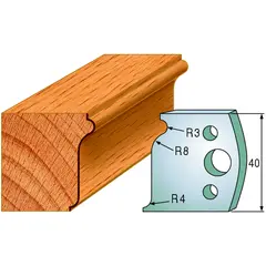 Standard Profilskjær Nr.110 2Stk. Kniver 40x4 mm SP