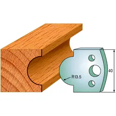 Standard Profilskjær Nr.118 2Stk. Kniver 40x4 mm SP