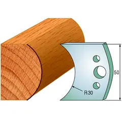 Standard Profilskj&#230;r Nr.547 2Stk. Kniver 50x4 mm SP