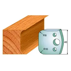 Standard Avviser Nr.003 2Stk. Avvisere 40x4 mm SP