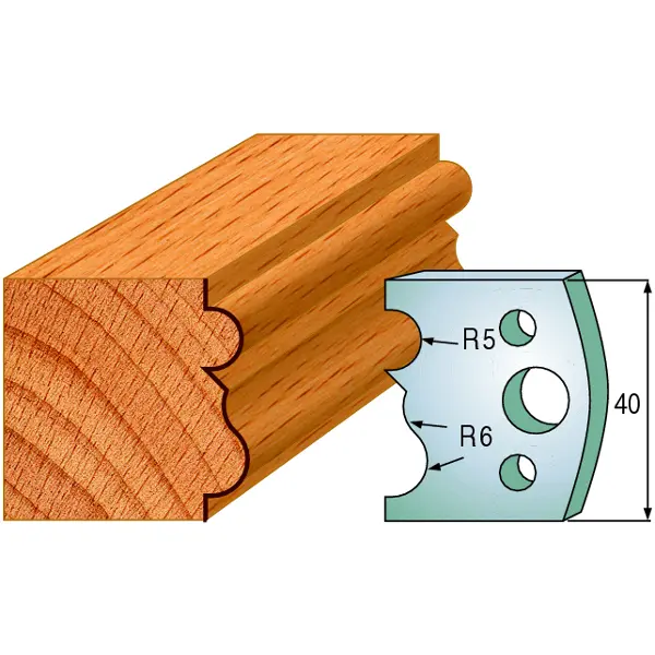 Standard Avviser Nr.029 2Stk. Avvisere 40x4 mm SP 