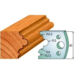 Standard Avviser Nr.036 2Stk. Avvisere 40x4 mm SP