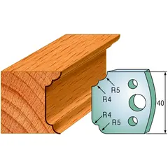 Standard Avviser Nr.042 2Stk. Avvisere 40x4 mm SP