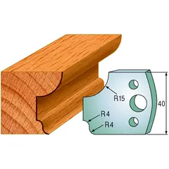 Standard Avviser Nr.043 2Stk. Avvisere 40x4 mm SP