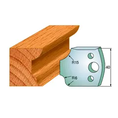 Standard Avviser Nr.044 2Stk. Avvisere 40x4 mm SP