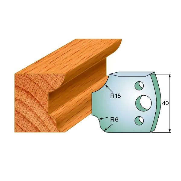 Standard Avviser Nr.044 2Stk. Avvisere 40x4 mm SP 