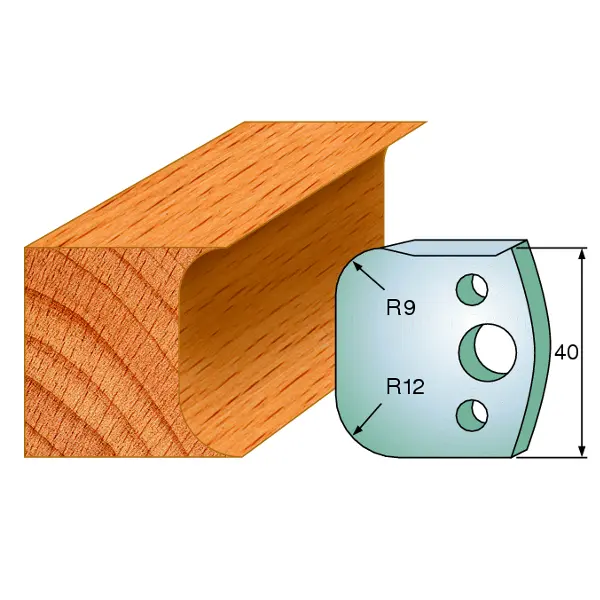 Standard Avviser Nr.050 2Stk. Avvisere 40x4 mm SP 