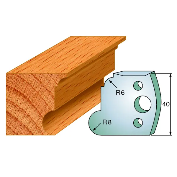 Standard Avviser Nr.054 2Stk. Avvisere 40x4 mm SP 