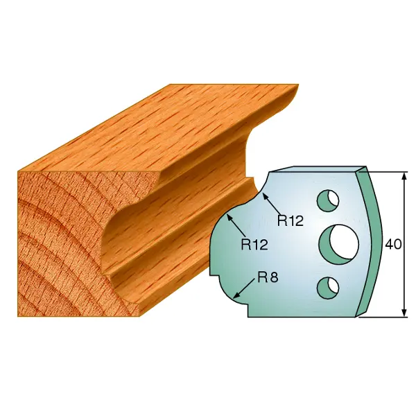 Standard Avviser Nr.061 2Stk. Avvisere 40x4 mm SP 